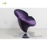 Chaise de loisirs en forme de fleur à succès pour le salon