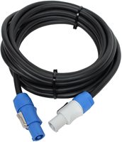 Connecteur mâle-femelle Powercon pour éclairage de scène professionnel, câble 3*1.0mm, 3*1.5mm, 3*2.5mm