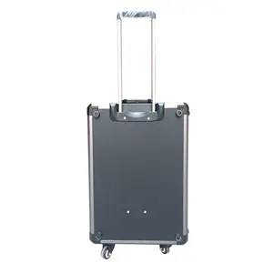 China supplier Classical Hot-Sale High Quality Aluminum- Magnesium Alloy Trolley BusinessTravel Luggage Set with spinner