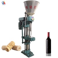 Grote Hopper Semi-Automatische Champagne Wijnkurk Machine/Kurk Persmachine/Fles Kurk Machine