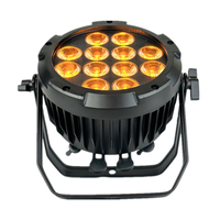 Extérieur IP65 12x18w RGBAW UV Led Par Batterie Sans Fil Wifi Batterie Uplight Étanche Led Par Lumière