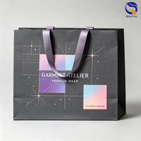 Service d'impression de sacs en papier professionnels, logo personnalisé, design couleur intégrale pour emballages de vente au détail de marque
