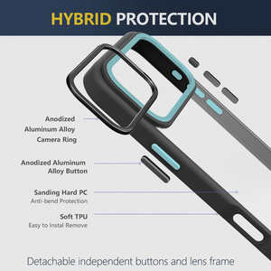 2025 высококачественные изделия под заказ металлические кнопки камеры ТПУ ПК прозрачный Магнитный чехол для телефона для <span class=keywords><strong>iPhone</strong></span> 17 Pro Max 17 Air 16 Pro - Product Image 6