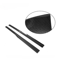 Kit d'extensions de jupes latérales en fibre de carbone pour Volkswagen VW GOLF VII 7 MK7 R R-LINE 14-17