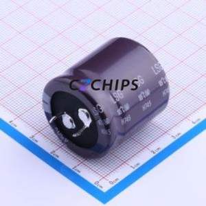 Condensateur électrolytique en aluminium à encliquetage LSG271M2W---3030, composant traversant (THT), D30xL30mm 270uF 20% 450V 10mm - Product Image 1