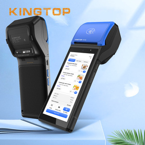 源工厂便携式安卓12 4g安卓<span class=keywords><strong>Pos</strong></span> KT-V510售票<span class=keywords><strong>POS</strong></span>系统，带打印机，用于移动停车管理 - Product Image 1