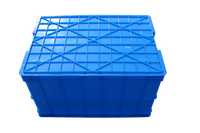 Caisses et conteneurs en plastique PP empilables, robustes et durables, différentes tailles, couleurs personnalisées pour boîtes logistiques solides