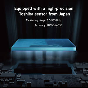 El Tipi Şeker İçeriği Ölçer Dijital Brix Metre Gıda ve İçecek Endüstrisi için - Product Image 6