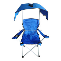 Camping pliant pour chaise de plage de pique-nique avec auvent pare-soleil