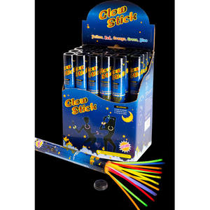 Tubo con 15 G.I.D. Pulseras Luminosas, Colores Surtidos - Product Image 1