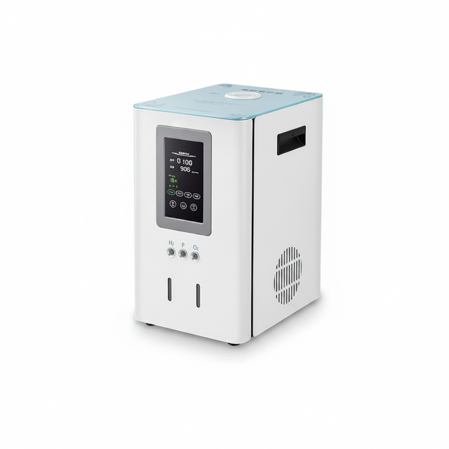Hydrogen Water Generator Electric Desktop Plastic Hot Cold Medical Hydrogen Inhalation Breathing Machine for Enhanced Immune