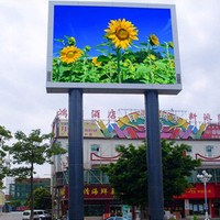 Panel Impermeable de 960x960 mm, Módulo de Pantalla RGB de Alto Brillo de 8000 cd, Matriz de 256x128 mm, 32x16 P8, Letrero LED para Publicidad Exterior
