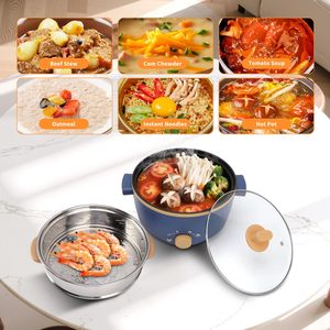 Wholesale 4L Electric <b>Cooking</b> <b>Pot</b> Nonstick Cookware Electric Cooker <b>Pot</b> Multi-function Electric Skillet Cooker for Home - Product Image 2