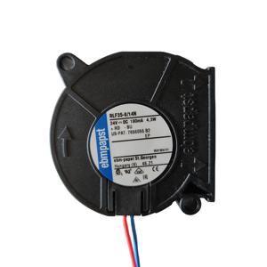 Ventilador Centrífugo ebmpapst RLF35-8/14N 51*51*15mm 24V DC 4.3W de Gran Volumen de Aire para Gabinetes - Product Image 1