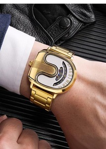 Reloj <span class=keywords><strong>ETTORE</strong></span> Lite de Diseño Único, Resistente al Agua 3ATM, Nuevo Reloj de Pulsera con Pantalla para Regalos, Montre Homme, OEM de Fábrica - Product Image 5