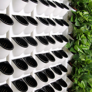 Planteur mural de plante à eau vertical, 2 mètres, avec circulation automatique, cadre de fer en <span class=keywords><strong>plastique</strong></span>, pot de fleurs paresseux - Product Image 6