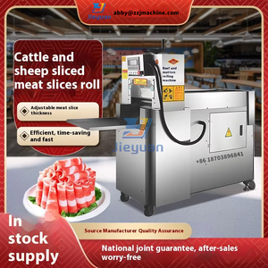 वाणिज्यिक पूरी तरह से स्वचालित डबल रोल मेमने स्लाइसर स्टेनलेस स्टील मल्टी-फंक्शन सीएनसी मशीन - Product Image 2