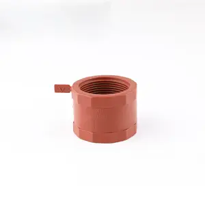 PPH plastic tubular female thread coupling socket 2 inch pipe joints and fittings