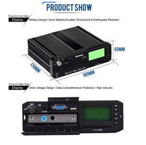 Richmor <span class=keywords><strong>DVR</strong></span> Móvel Multifuncional 8 Canais 960P <span class=keywords><strong>3G</strong></span> 4G GPS WIFI MDVR HDD para Táxi Caminhão Ônibus - Product Image 2