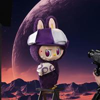 Labubu PopMart Original pour X PRONOUNCE-BE FANCY NOW Poupée en vinyle et peluche de 40 cm avec emballage d'origine Unisexe Tous âges