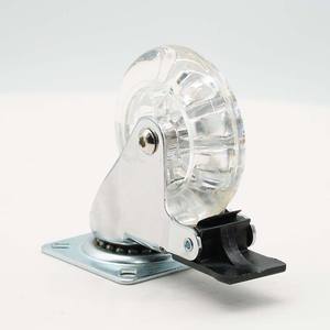 Drehbare Schwenk rad rolle Hoch leistungs rolle mit Bremse oder ohne Bremse PVC PU PP Nylon Industrie rollen - Product Image 4