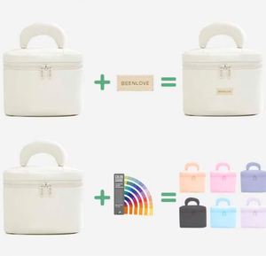 Customizable Fashion Large <b>Cosmetic</b> <b>Storage</b> Bag Zipper Closure Durable Polyester Material Travel Water Resistant Candy Design - Product Image 6