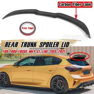 สปอยเลอร์หลังคารถยนต์ลายคาร์บอนไฟเบอร์ สำหรับ Ford Focus MK4 ST-LINE ปี 2019 2020 2021 - Product Image 1