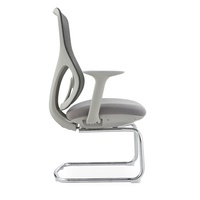 Chaise de bureau ergonomique au design moderne avec accoudoirs pour magazines