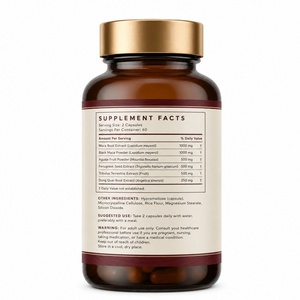 Complément Herbal Extreme Curve Maca Plus Beauté & Soutien Immunitaire – Capsules Certifiées avec Extrait de Racine de Maca Noire pour Fesses et Hanches - Product Image 2