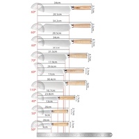 Couteau de Chef Japonais en Acier Inoxydable 5CR15 MOV pour Viande, Tranchage, Usage Général, Épluchage, Sushi – Grand Couteau de Cuisine avec Manche en Bois