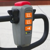 Transpalette électrique robuste EVERLIFT HELI ELEP-20L, 2 tonnes, alimenté au lithium, transpalette à conducteur marchant, chariot élévateur