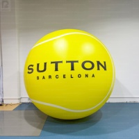 Ballon de padel gonflable personnalisé avec logo, ballon de sport surdimensionné pour tournoi de padel/activation de marque/club/court de padel/événements
