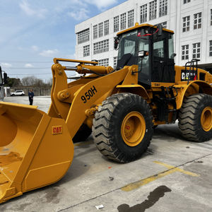 Cat 950 Caterpillar utilisé 5 tonnes chargeuse sur pneus Cat950 Cat950GC Cat950H Cat966H chargeur frontal briques faisant des machines - Product Image 1