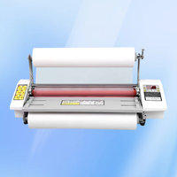 Laminateur à chaud et à froid format A3 avec fonction d'alimentation et de découpe automatiques pour imprimante UV DTF de bureau