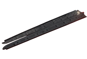 F150 2021 2022 2023 2024 için Düz Mat Siyah ABS Arka Kasası Rayları Koruyucuları Kapakları Kalıplama Kapağı (Delikli) - Product Image 4