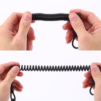 Corde à ressort antivol pour casque 2500MPa UTILE Corde de rappel en fil d'acier de voyage Verrouillage par mot de passe Corde vtt antiperte