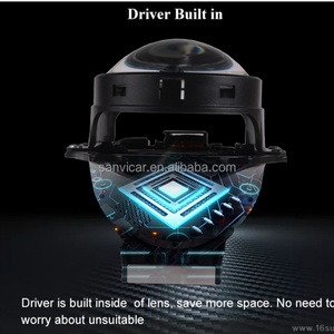 Super Bright 3-Inch LED Projector Lens Headlight S5 6000K Auto Headlamp Lighting Conversion Kits Manufacturer for Toyota Corolla - Product Image 4