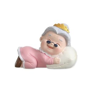 Escultura Artesanal de Resina para Decoración del Hogar, Adorno Creativo para Hornear Pasteles de Rey y Reina, 1 Unidad - Product Image 5