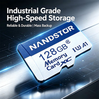 Carte SD/TF de qualité industrielle avec logo OEM, 64 Go/128 Go/256 Go/512 Go/1 To, haute vitesse, vente en gros, carte mémoire SD MLC à large plage de températures