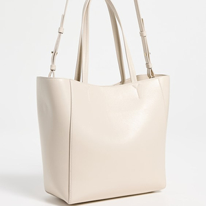 กระเป๋าโท้ทหนังปักลายเองสำหรับผู้หญิง แบบพกพา ปิดด้วยแม่เหล็ก สะพายไหล่เดียว กันน้ำ เหมาะสำหรับวันหยุดสุดสัปดาห์ ฤดูใบไม้ร่วง/ฤดูหนาว - Product Image 4