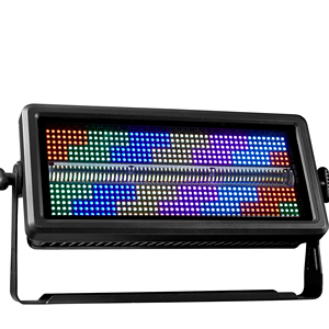 2025 nueva llegada 400W DMX etapa luz estroboscópica 24 segmentos RGB 3 en 1 impermeable IP65 fuente de luz LED - Product Image 2