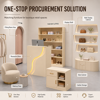 Comptoir de réception LED moderne sur mesure avec ligne ondulée, comptoir minimaliste étroit pour salon de coiffure, petite boutique de détail