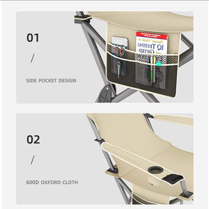 <span class=keywords><strong>Chaise</strong></span> <span class=keywords><strong>de</strong></span> <span class=keywords><strong>camping</strong></span> robuste en gros, pliable, <span class=keywords><strong>confortable</strong></span>, facile à ranger, pour la plage et la pêche, avec sac <span class=keywords><strong>de</strong></span> transport - Product Image 3