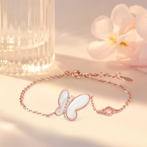 Bijoux fantaisie fins pour femmes 18K or 925 argent papillon pendentif anneau collier boucle d'oreille Bracelet à la mode élégant ensemble pour cadeaux - Product Image 1