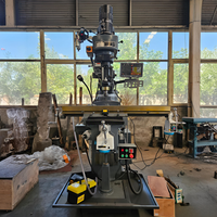 China Fabrik X6330 Universal-Fräsmaschine Manuelle Vertikal-Horizontal-Revolverfräsmaschine mit DRO 220V/380V