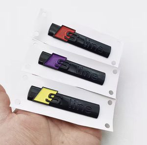 3D ABS Sline โลโก้ <span class=keywords><strong>S</strong></span> <span class=keywords><strong>line</strong></span> <span class=keywords><strong>S</strong></span> <span class=keywords><strong>line</strong></span> สัญลักษณ์รถป้าย A2รถสำหรับ <span class=keywords><strong>Audi</strong></span> A1 A3 A4 A5 A6 A7 S4 Q7 Q5 Q8 S5 S6สติกเกอร์เส้น S7 TT <span class=keywords><strong>S</strong></span> - Product Image 4