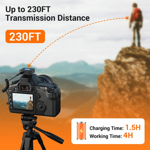 Microphone Lavalier sans Fil Professionnel <span class=keywords><strong>Mini</strong></span> 2.4G 2.4GHz pour Téléphone Portable Smartphone Interview Caméra Live Vlog - Product Image 5