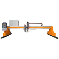 China pesada multifunción Placa de hoja de metal grueso pórtico CNC plasma llama oxígeno máquina de corte de gas 3M 4M