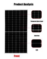 Dawnice 144 Cell 100 150w 240 280 w 300 Watt 380 400 Wp 600 w 700w 800w 1000w monocristallin Kits de panneaux solaires