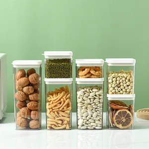 Yüksek kaliteli depolama ve konteyner tahıl pirinç konteynerler katlanabilir mutfak istiflenebilir cihazlar derin kutu gıda